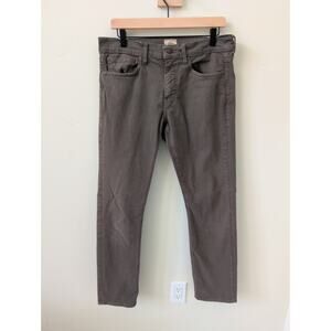 J. Crew 484 Slim fit garment dyed pant in Dusty Charcoal size 32 x 32